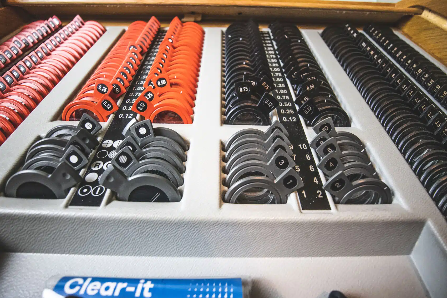 le gradazioni di lenti